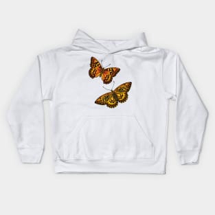 Silver-washed fritillary Kids Hoodie